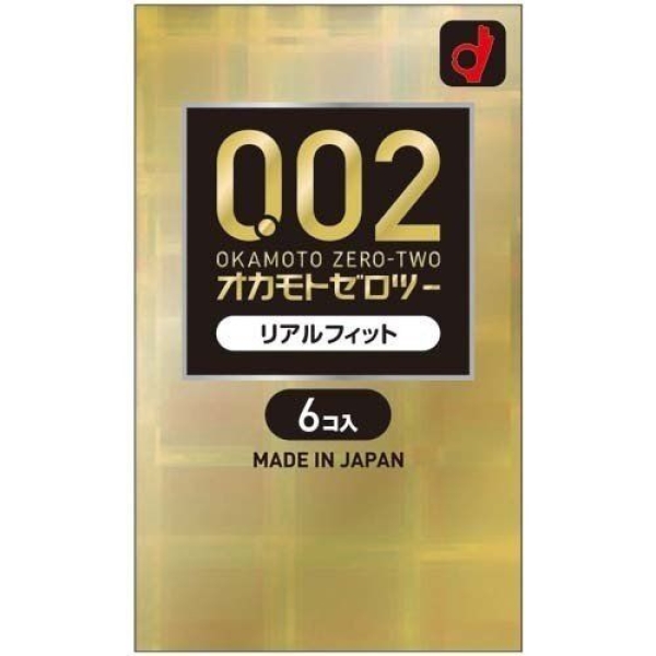 0.02 Real Fit Condom 6's Pack