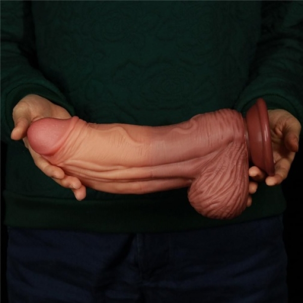 10" Dual Layered King Sized Cock - Image 14
