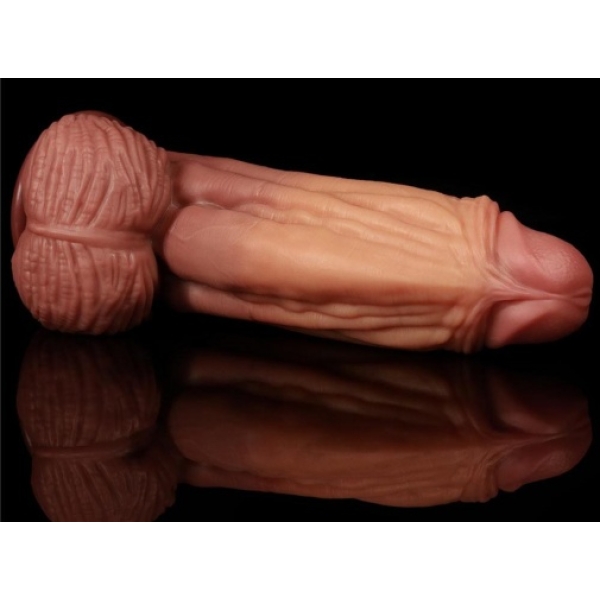 10" Dual Layered King Sized Cock - Image 5