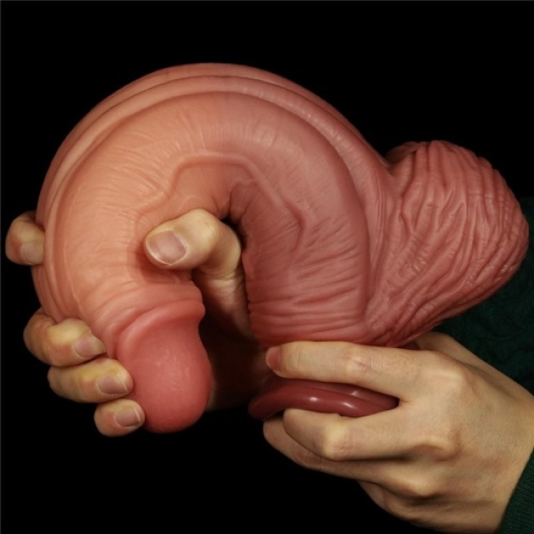 10" Dual Layered King Sized Cock - Image 6