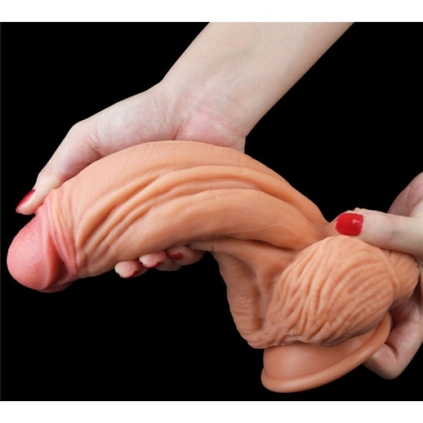 10" Dual Layered King Sized Cock - Flesh：圖片 5