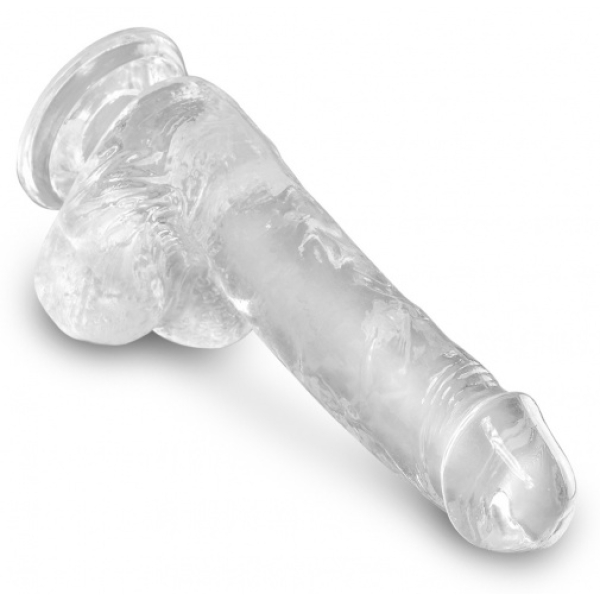 6" Cock w Balls - Clear：圖片 4