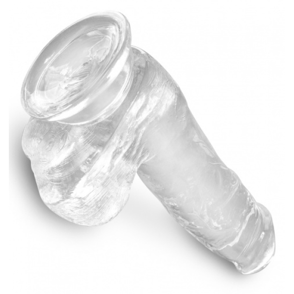 6" Cock w Balls - Clear：圖片 5