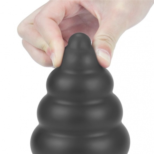 7" King Sized Vibro Anal Cracker - Black：圖片 4
