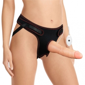 7.5" Vibro Easy Strapon Set