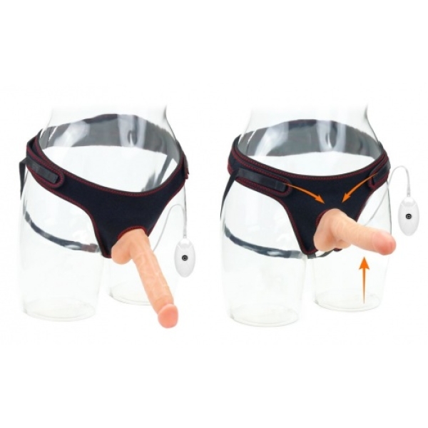 7.5" Vibro Easy Strapon Set w Balls：圖片 11