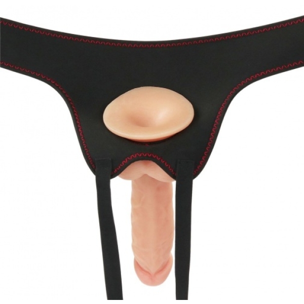 7.5" Vibro Easy Strapon Set w Balls：圖片 6