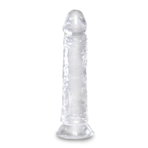 8" Realistic Cock - Clear：圖片 3