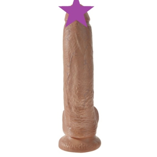 9″ Cock With Balls - Caramel：圖片 2