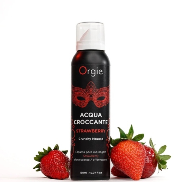 Acqua Crocante Strawberry Massage Foam - 150ml - Image 5