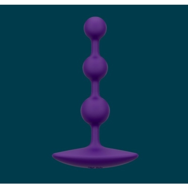 Amp Anal Beads - Purple - Image 6