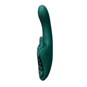 Ares APP Heating Vibrator - Turquoise Green