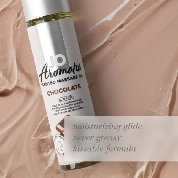 Aromatix Scented Massage Oil Chocolate - 120ml - Image 2