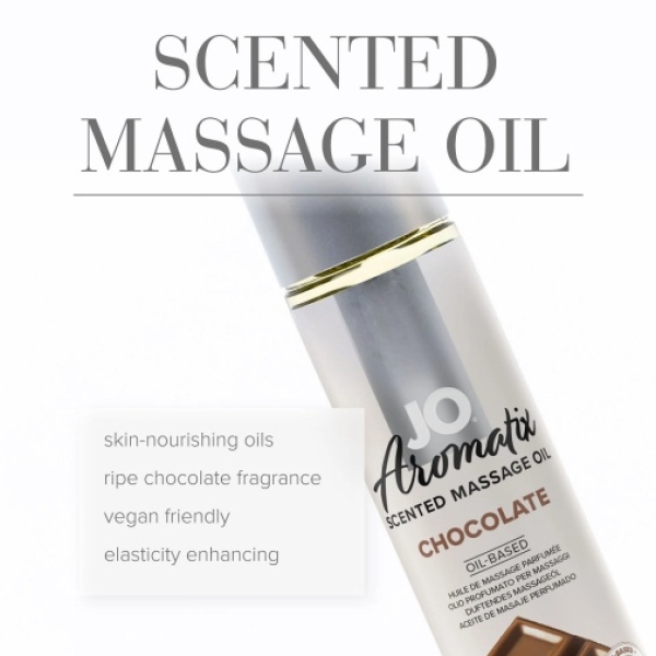 Aromatix Scented Massage Oil Chocolate - 120ml - Image 3