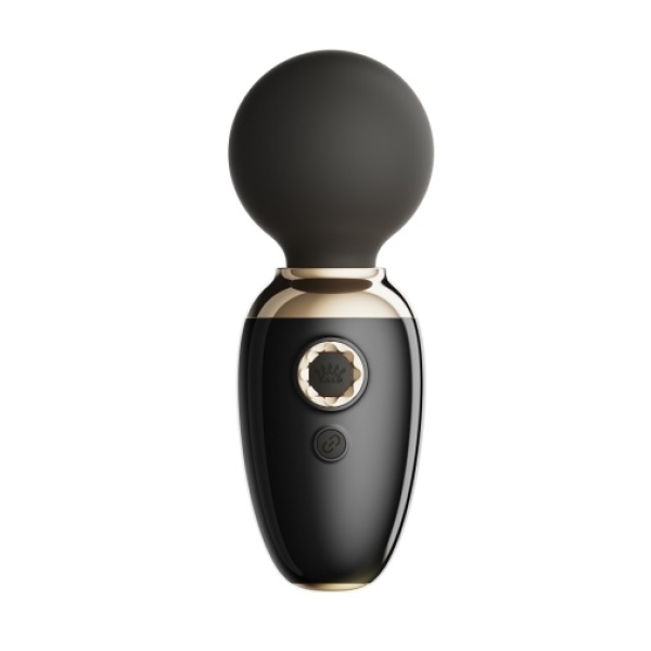 Ava APP Mini Wand Massager - Obsidian Black