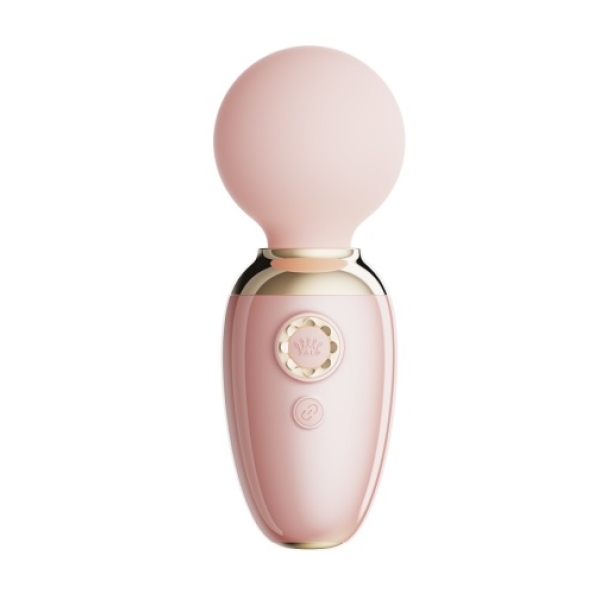 Ava APP Mini Wand Massager - Sakura Pink