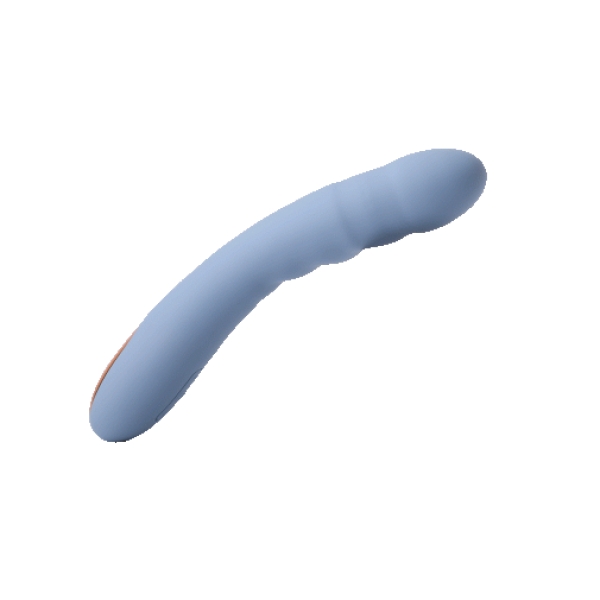 Ava Neo Interactive Thrusting Vibrator - Cornflower Blue - Image 3