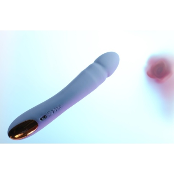 Ava Neo Interactive Thrusting Vibrator - Cornflower Blue - Image 7