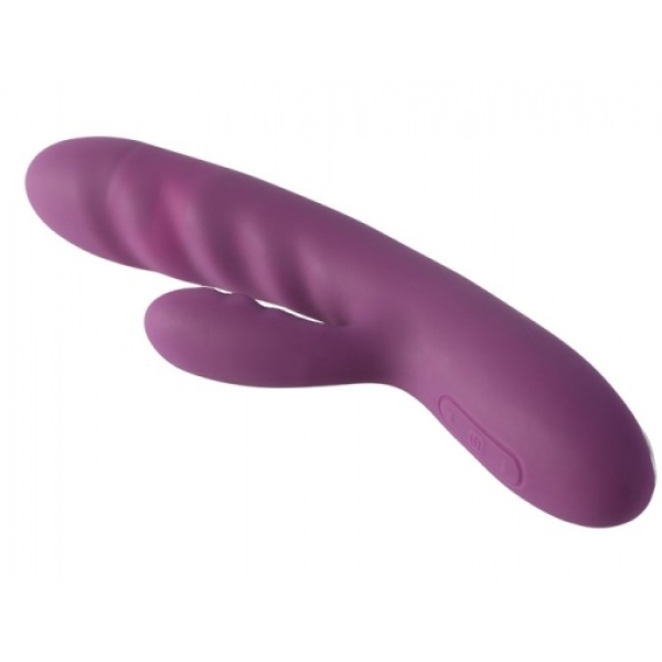Avery Thrusting Rabbit Vibrator - Lilac - Image 2