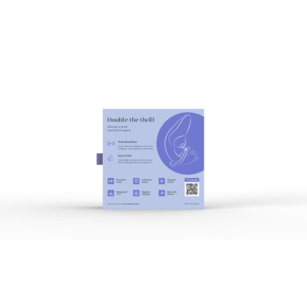Blend Air Rabbit Vibrator - Blue - Image 18
