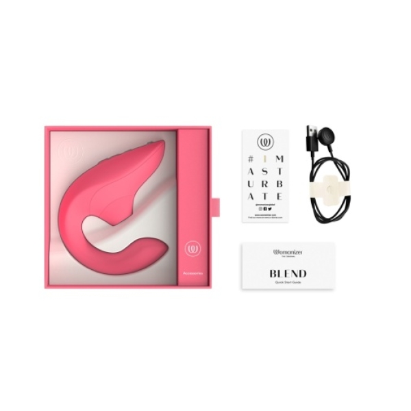 Blend Air Rabbit Vibrator - Rose：圖片 14