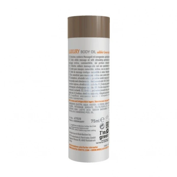 Body Oil Luxury Green Tea & Tangerine - 75ml - Image 2