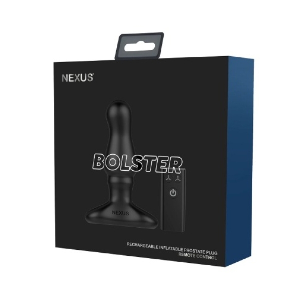 Bolster Inflatable Plug w Remote - Black - Image 6