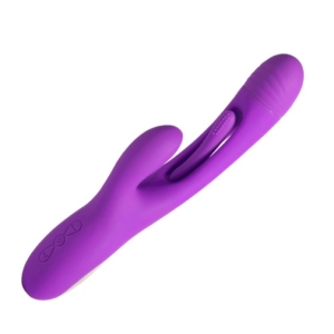 Bora Rabbit Tapping Vibrator - Purple
