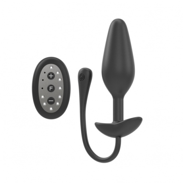 Butt Plug M-size Vibe Remote Control - Black