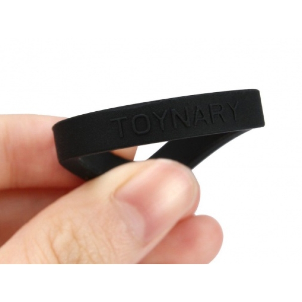 CR02 Cock Rings - Black：圖片 2