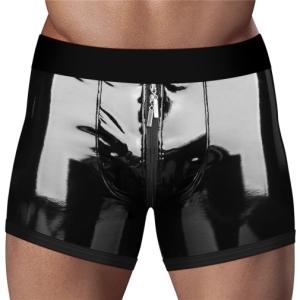 Chic Strap-On Shorts - Black - L/XL