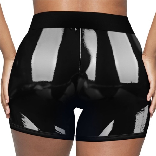 Chic Strap-On Shorts - Black - M/L - Image 2