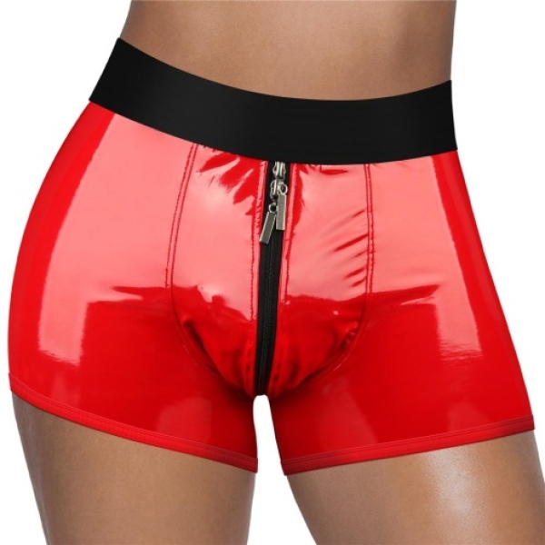 Chic Strap-On Shorts - Red - M/L
