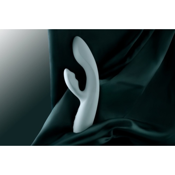 Chika APP Rabbit Vibrator - Turquoise Grey - Image 10