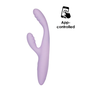 Cici+ 2 APP Rabbit Vibrator - Pastel Lilac
