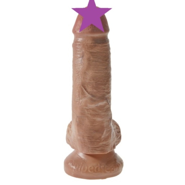 Cock 7″ with Balls - Caramel：圖片 2