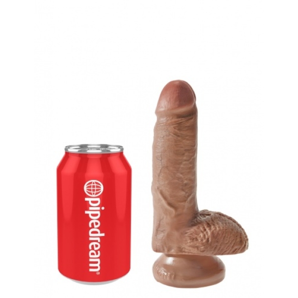 Cock 7″ with Balls - Caramel：圖片 6