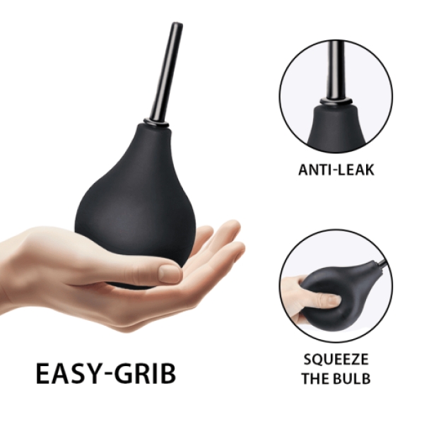 Comfort Anal Douche - Black - Image 2