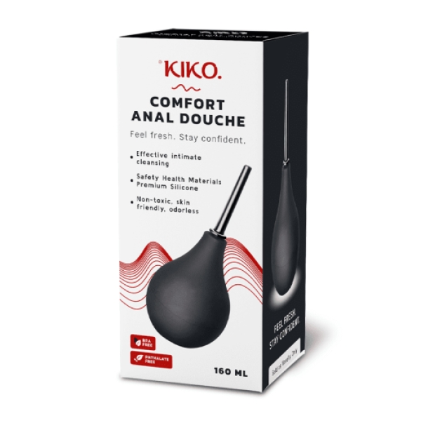 Comfort Anal Douche - Black - Image 11