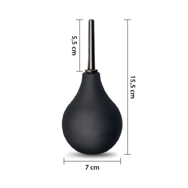 Comfort Anal Douche - Black - Image 9