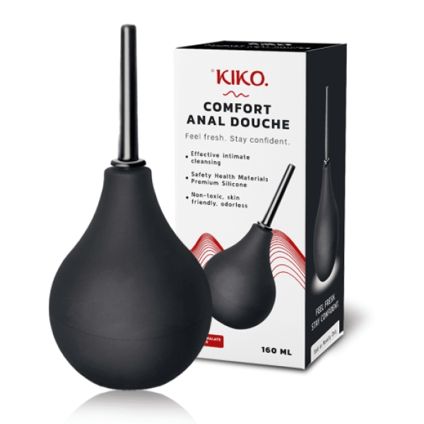 Comfort Anal Douche - Black - Image 10