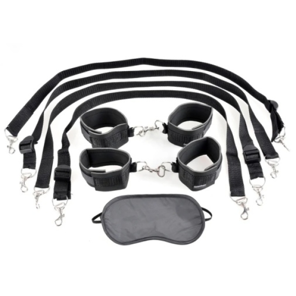Cuff & Tether Set - Black