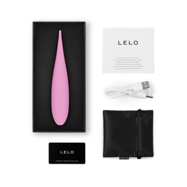 DOT Travel Clitoral Vibrator - Pink - Image 5