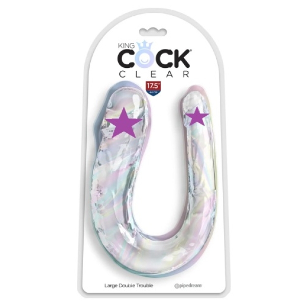 Double Trouble Cock L - Clear - Image 2