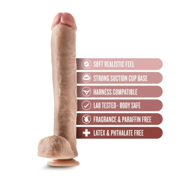Dr. Michael Dildo 35cm - Beige：圖片 4