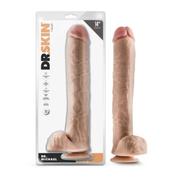 Dr. Michael Dildo 35cm - Beige：圖片 7