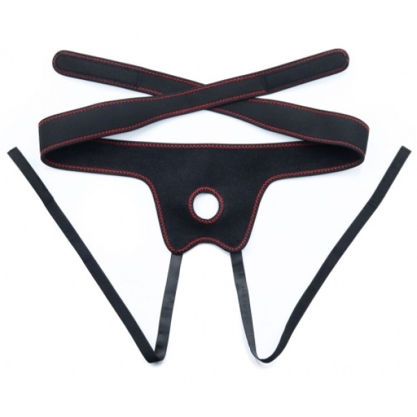 Easy Strapon Set w Balls 7.5'' - Flesh - Image 7
