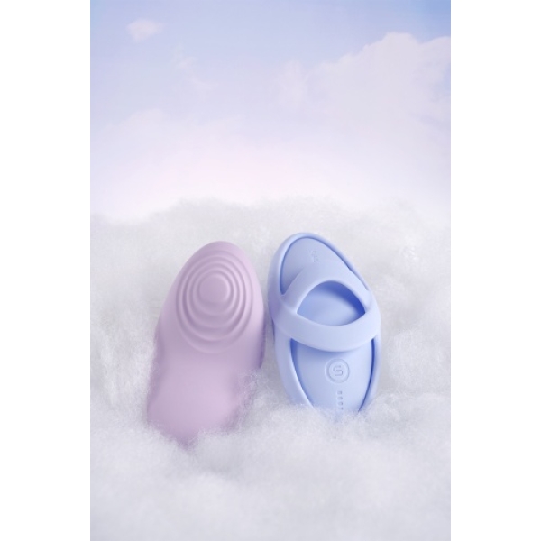 Echo 2 APP Flexible Finger Vibrator - Sky Blue：圖片 5