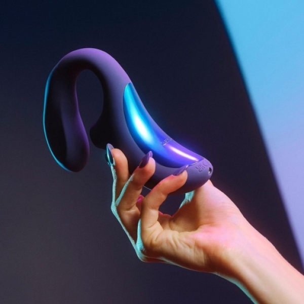 Enigma Wave Clitoral Stimulator - Cyber Purple - Image 2