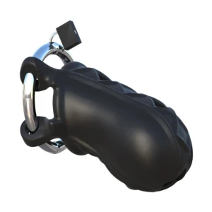 Extreme Silicone Cock Block - Black